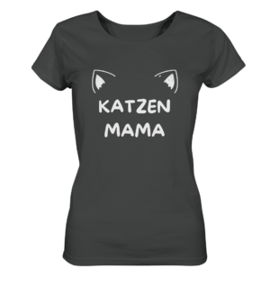 Katzenmama (Katzenohren) - Frauen Bio Shirt