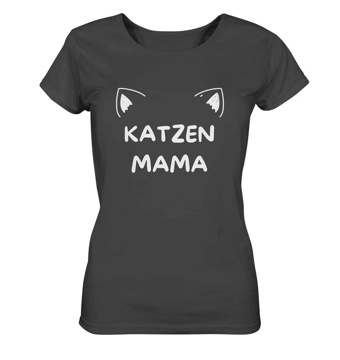 Katzenmama (Katzenohren) – Frauen Bio Shirt