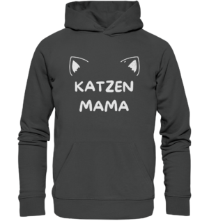 Katzenmama (Katzenohren) - Organic Basic Hoodie
