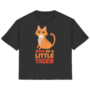 Mom o.a. little tiger - Frauen Bio T-Shirt